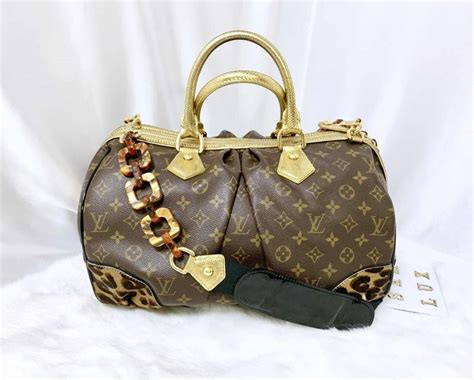 th0076 louis vuitton|(Like New) Leopard Stephen Sprouse Boston (TH0076).